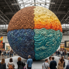 Marc-Vermeulen-sculpture-argile-atelier-orp-jauche-quatre-4-elements-couleurs-sphere-terre-matiere Marc-Vermeulen-sculpture-argile-atelier-orp-jauche-quatre-4-elements-couleurs-sphere-terre-matiere